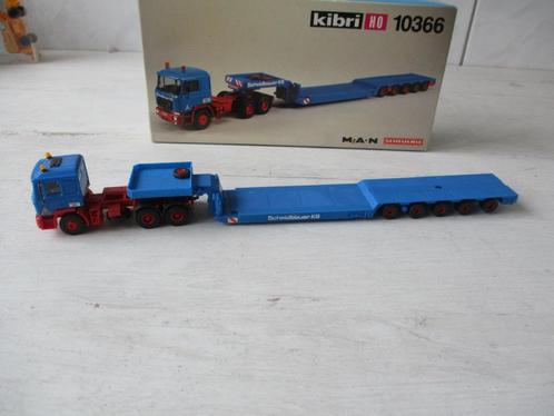 Kibri Mercedes Vrachtwagen met Oplegger no 10366, Hobby en Vrije tijd, Modelauto's | 1:87, Zo goed als nieuw, Bus of Vrachtwagen