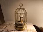 Leuk klein klokje met bewegend vogeltje, Ophalen of Verzenden