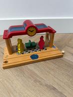 ZGAN vintage Brio houten trein Smart Track station 33762 set, Kinderen en Baby's, Speelgoed | Houten speelgoed, Ophalen of Verzenden