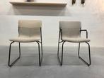 2 Nieuw Leolux Ditte eetkamerstoel loft stof design stoel, Huis en Inrichting, Stoelen, Leolux, Twee, Nieuw, Ophalen of Verzenden