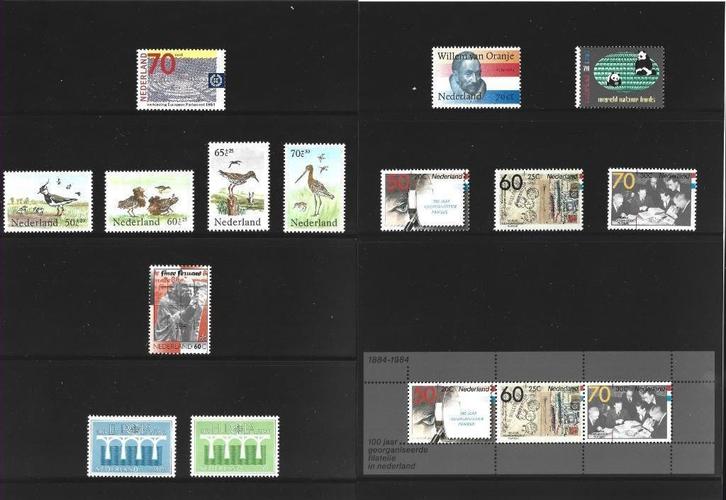 Postzegels Nederland jaarcollectie 1984, Postzegels en Munten, Postzegels | Nederland, Postfris, Na 1940, Verzenden