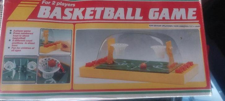 Basketbal spel jaren 90, Verzamelen, Speelgoed, Zo goed als nieuw, Ophalen of Verzenden