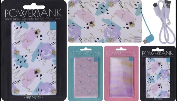 2 powerbanks nieuw in doos van 19 voor 10, Witgoed en Apparatuur, Overige Witgoed en Apparatuur, Nieuw, Ophalen of Verzenden