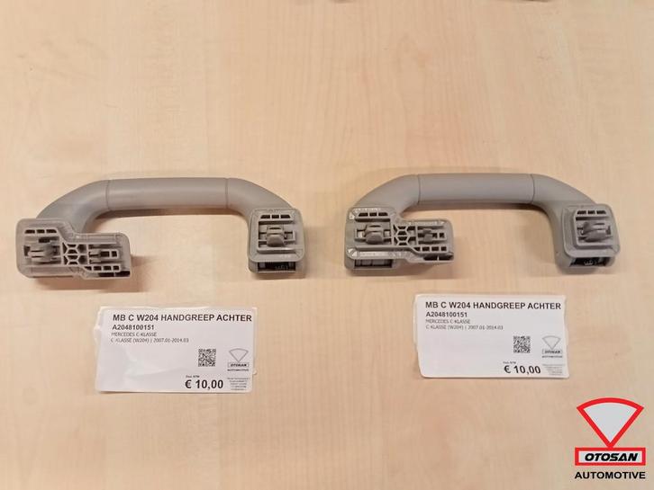 Mercedes C Klasse W204 Hemel Handgreep Achter A2048100151, Auto-onderdelen, Interieur en Bekleding, Mercedes-Benz, Gebruikt, Ophalen of Verzenden