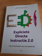 Expliciete Directe Instructie 2.0 ISBN: 9789492525826, Boeken, Studieboeken en Cursussen, Nieuw, Diverse auteurs, Alpha, HBO