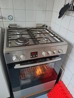 Rvs Etna fornuis en oven/grill, Witgoed en Apparatuur, Fornuizen, 4 kookzones, Vrijstaand, Gebruikt, Ophalen
