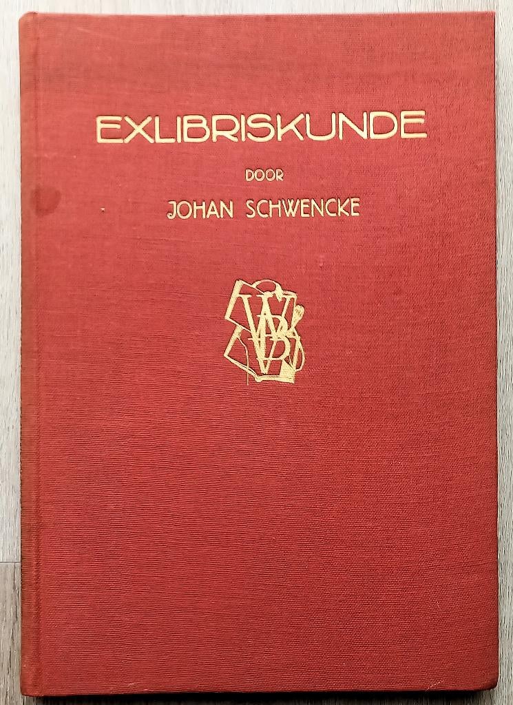 Exlibriskunde 1947 Johan Schwencke - Ex Libris, Antiek en Kunst, Ophalen of Verzenden