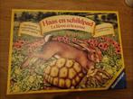 Spel Haas en schildpad, Hobby en Vrije tijd, Gezelschapsspellen | Bordspellen, Vijf spelers of meer, Ophalen of Verzenden, Zo goed als nieuw