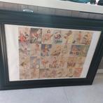 Pin up Girls kunstwerk afgewerkt met goud, Antiek en Kunst, Kunst | Schilderijen | Modern, Ophalen