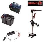 Rhino BLX70 LBS elektromotor + 12V (100 AH) accu en lader, Ophalen, Minder dan 5 pk, Elektrisch, Zo goed als nieuw