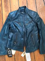 Dames jas. Echt leer.Nieuw. Maat M, Ophalen of Verzenden, Nieuw, Maat 38/40 (M), Blauw