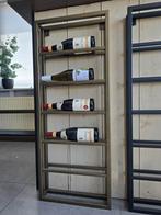Nieuwe wijnrek 100 x 40 cm . Gepoedercoat, Ophalen, Nieuw, Metaal, 75 cm of meer
