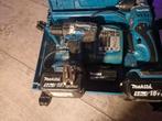 Makita Schroefmachineset DDA351 & DDF484 + Accu's, Ophalen of Verzenden, Gebruikt, Boor- en Schroefmachine, Variabele snelheid