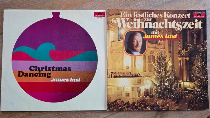 2 Kerstplaten van James Last, Cd's en Dvd's, Vinyl | Overige Vinyl, Gebruikt, 12 inch, Ophalen of Verzenden