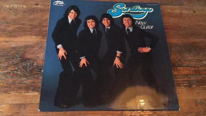 Lp: Santiago - New Guitar (1974), Cd's en Dvd's, Vinyl | Overige Vinyl, Gebruikt, 12 inch, Ophalen of Verzenden