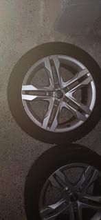 Originele Audi A4 Allroad Velgen met Winterbanden, Ophalen, 18 inch, Banden en Velgen, Winterbanden