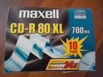 Box Maxell 10 CD-R80 XL nieuw in verpakking, Ophalen of Verzenden, Nieuw, Cd, Maxell