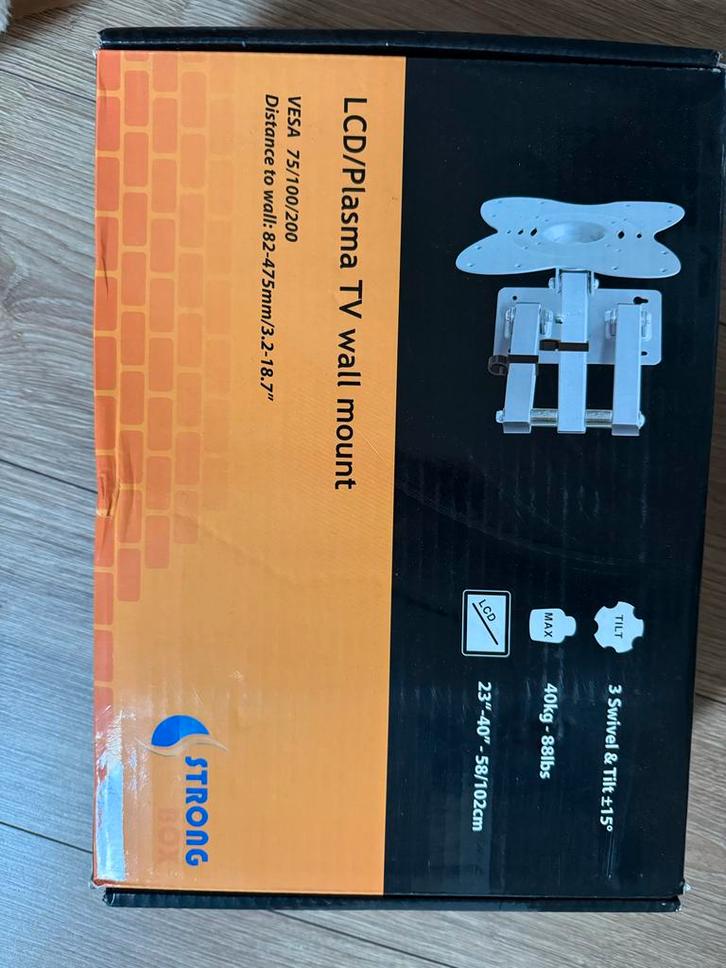 TV Ophangbeugel LCD/Plasma - Nieuw in doos, Audio, Tv en Foto, Televisiebeugels, Nieuw, Ophalen of Verzenden