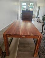 Acaciahouten Eettafel - 160cm, Huis en Inrichting, Tafels | Eettafels, Ophalen of Verzenden