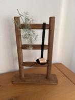 Laddertje van hout met decoratie compleet, Huis en Inrichting, Woonaccessoires | Wandplanken en Boekenplanken, Ophalen of Verzenden