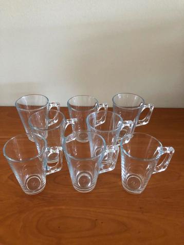 8 Hema theeglazen - 200ml - Onbeschadigd beschikbaar voor biedingen