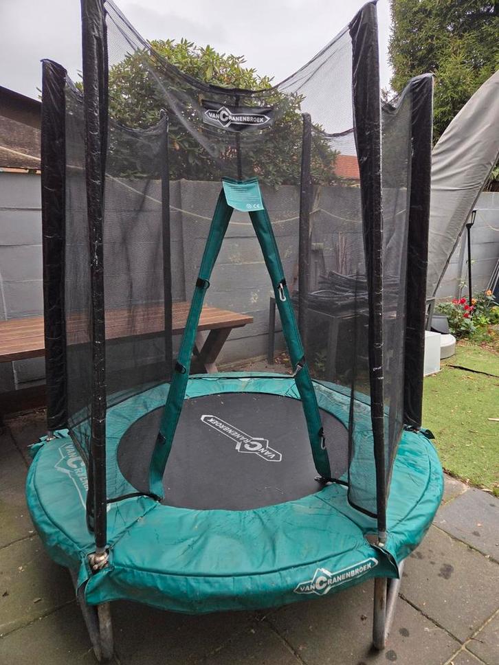 Trampoline Van Cranenbroek - Gebruikt, Kinderen en Baby's, Speelgoed | Buiten | Trampolines, Zo goed als nieuw, Ophalen of Verzenden