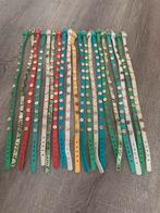 Partij 20 stuks leren wikkel armbanden A11, Ophalen of Verzenden, Nieuw, Leer