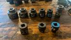 Krachtdoppen set 3/4 inch 17 50 46 41 36 32 24 27 19, Auto diversen, Autogereedschap, Ophalen of Verzenden