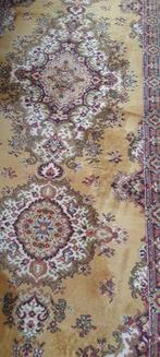 Retro loper, tapijt, Gebruikt, Bruin, 200 cm of meer, 50 tot 100 cm