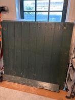 2x Oude boerderij staldeur - monumentengroen, Gebruikt, 120 cm of meer, Overige typen, Minder dan 200 cm