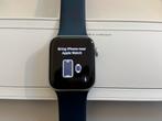 Apple watch serie 6, 44mm, Sieraden, Tassen en Uiterlijk, Smartwatches, Ophalen of Verzenden, Zo goed als nieuw, Blauw, IOS