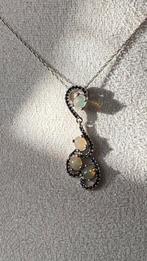 Edelopaal opaal hanger geluk beschermt welvaart succes SALE, Nieuw, Ophalen of Verzenden, Met edelsteen, Groen