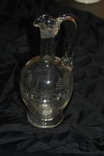 Oude glazen karaf, Antiek en Kunst, Antiek | Glas en Kristal, Ophalen of Verzenden