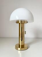 Prachtige vintage mushroom tafellamp, Glashütte jaren 70, Huis en Inrichting, Lampen | Tafellampen, Variavintage, Ophalen of Verzenden