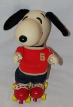 Vintage Snoopy Peanuts Snoopy op rolschaatsen, Verzamelen, Verzenden, Snoopy, Gebruikt, Overige typen