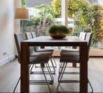 Zes Ikea eetkamerstoelen LILLÅNÄS, Ophalen, Zo goed als nieuw, Metaal, Grijs