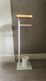 Wc rol houder en wc borstel houder, Ophalen of Verzenden, Nieuw, Wit, Overige typen