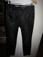 F1975 TAIFUN mt 40 jeans zwart animal print model Carla slim, Lang, Maat 38/40 (M), Taifun, Zo goed als nieuw