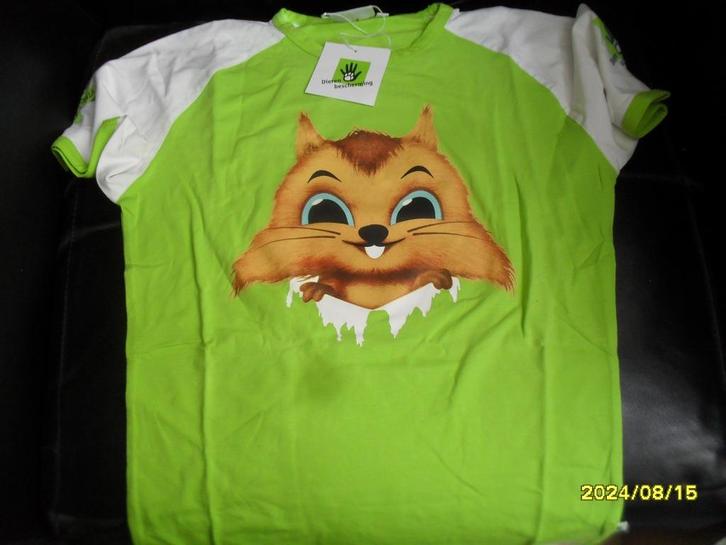 NIEUW, leuk en mooi T-shirt Ikki van de Dierenbescherming, Kinderen en Baby's, Kinderkleding | Maat 176, Nieuw, Jongen of Meisje