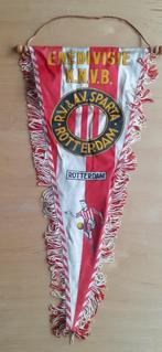 Grote vaan R.V.&A.V. Sparta van rond 1980. 48 cm bij 27 cm., Ophalen of Verzenden, Zo goed als nieuw, Sparta, Vaantje of Sjaal