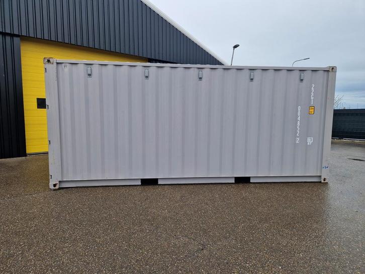 Nieuwe 20ft Zeecontainer - One-Way, RAL 7036, Zakelijke goederen, Machines en Bouw | Keten en Containers, Ophalen of Verzenden