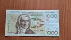 Bankbiljet 1000 Belgische frank, Postzegels en Munten, Bankbiljetten | België, Ophalen of Verzenden