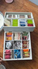 2 theedozen met thee, Huis en Inrichting, Woonaccessoires | Overige, Ophalen of Verzenden