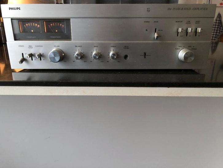 Philips AH594 - mooie vintage versterker uit 1978, Audio, Tv en Foto, Versterkers en Receivers, Gebruikt, Stereo, Minder dan 60 watt
