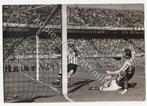 Grote oude persfoto doelpunt Feyenoord ? jaren '50 ?, Verzamelen, Gebruikt, Verzenden, Overige typen, X