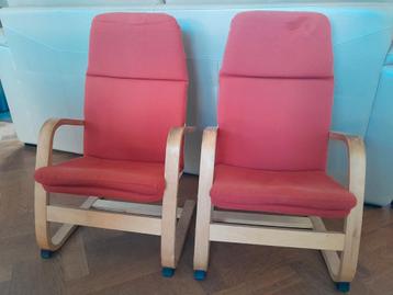 Kinderstoel Poäng ~ 1 of 2 stoelen ~ kinderfauteuil  beschikbaar voor biedingen