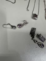 925 vintage sterling zilveren kettingen, armbanden en oorbel, Ophalen of Verzenden, Zo goed als nieuw, Nvt, Nvt