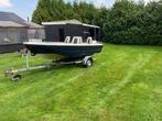 Boot met buitenboord motor op trailer, Watersport en Boten, Ophalen, Gebruikt, Minder dan 10 pk, Tot 6 meter