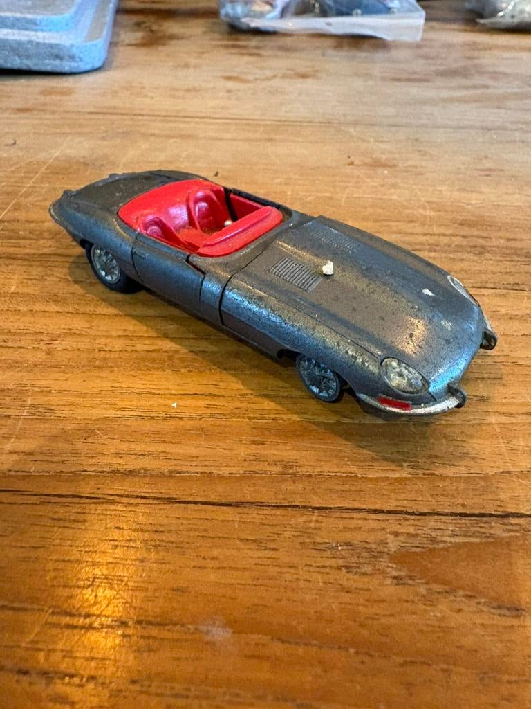 TEKNO 1/43ÈME MADE IN DENMARK JAGUAR TYPE E COMPLETE D'OCCASION TRES