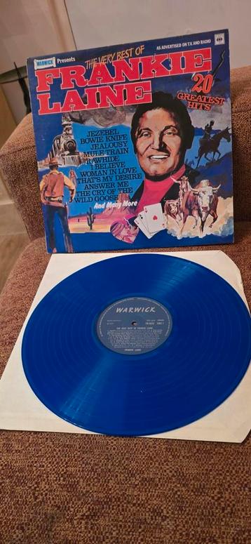 Lp/elpee  frankie lane. The very best of...blauwe elpee/lp beschikbaar voor biedingen